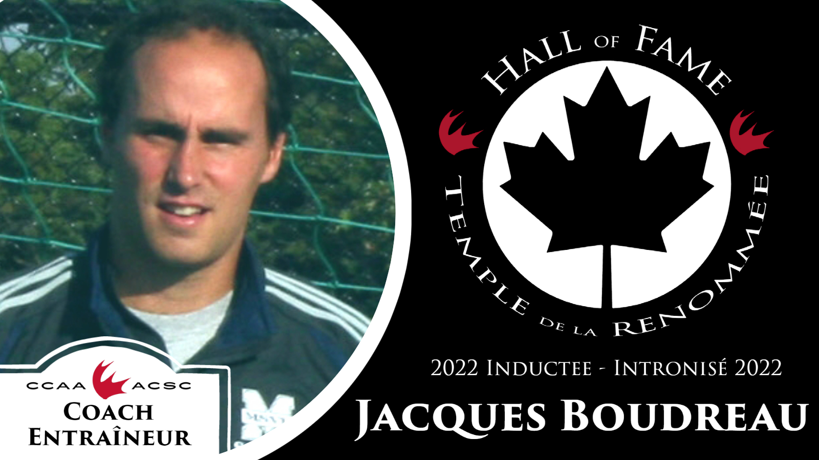 CCAA Hall of Fame Inductee: Jacques Boudreau