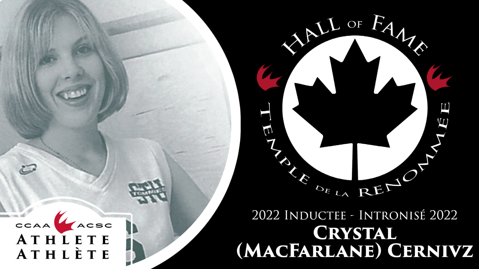 CCAA Hall of Fame Inductee: Crystal (MacFarlane) Cernivz