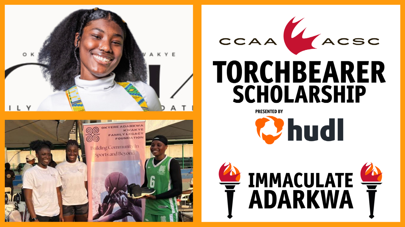 Immaculate Adarkwa is a CCAA Torchbearer