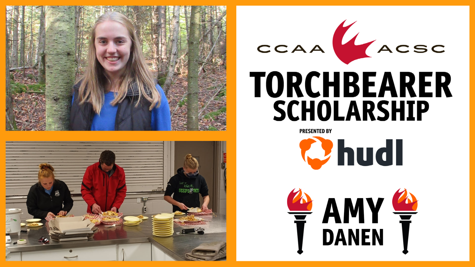 Amy Danen is a CCAA Torchbearer