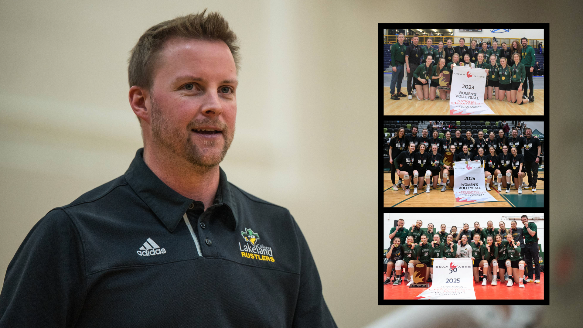 Lakeland College's Austin Dyer Named CCAA Coaching Excellence Award Recipient