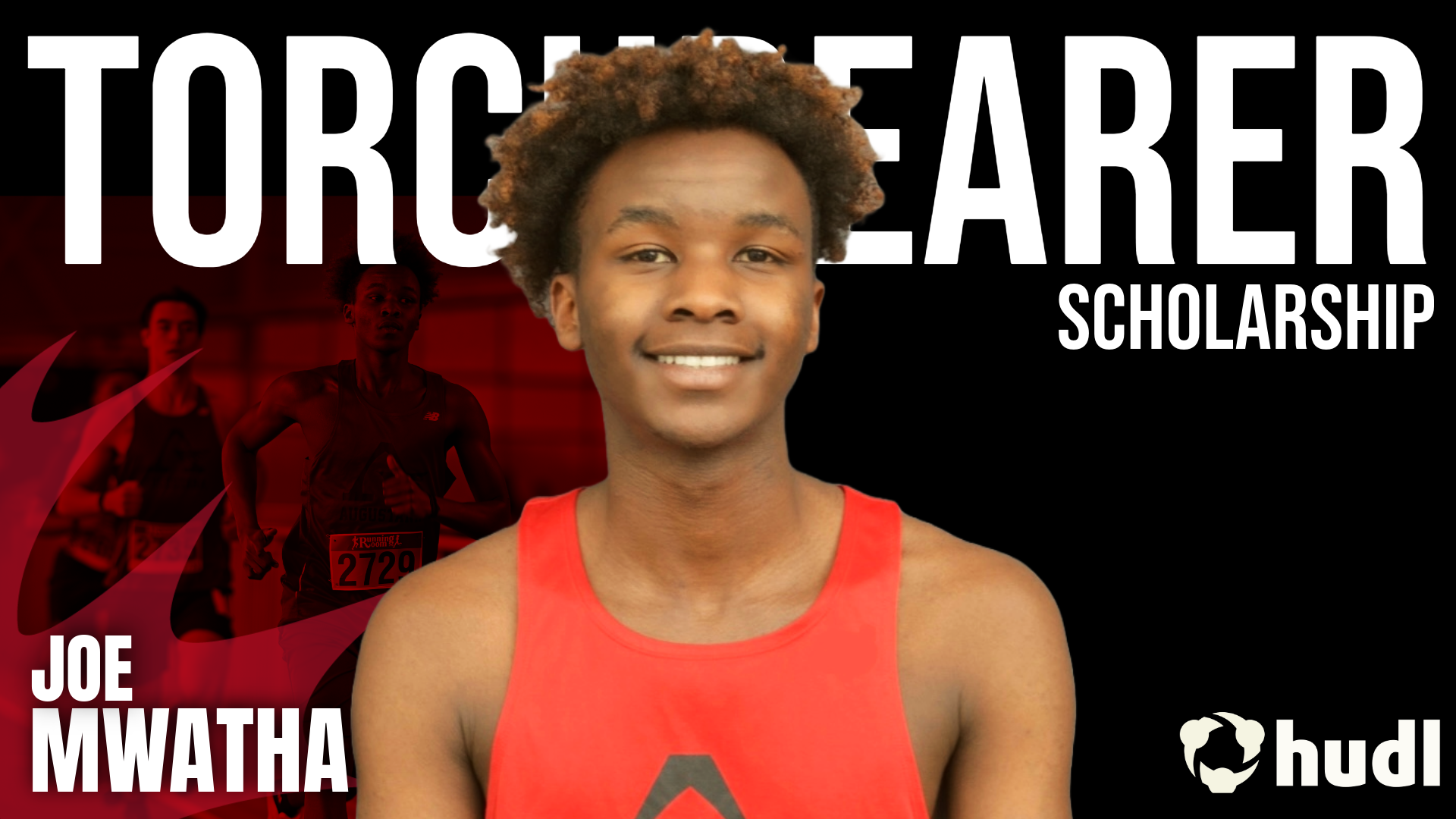 Joe Mwatha receives 2025 CCAA Torchbearer Scholarship Presented by Hudl