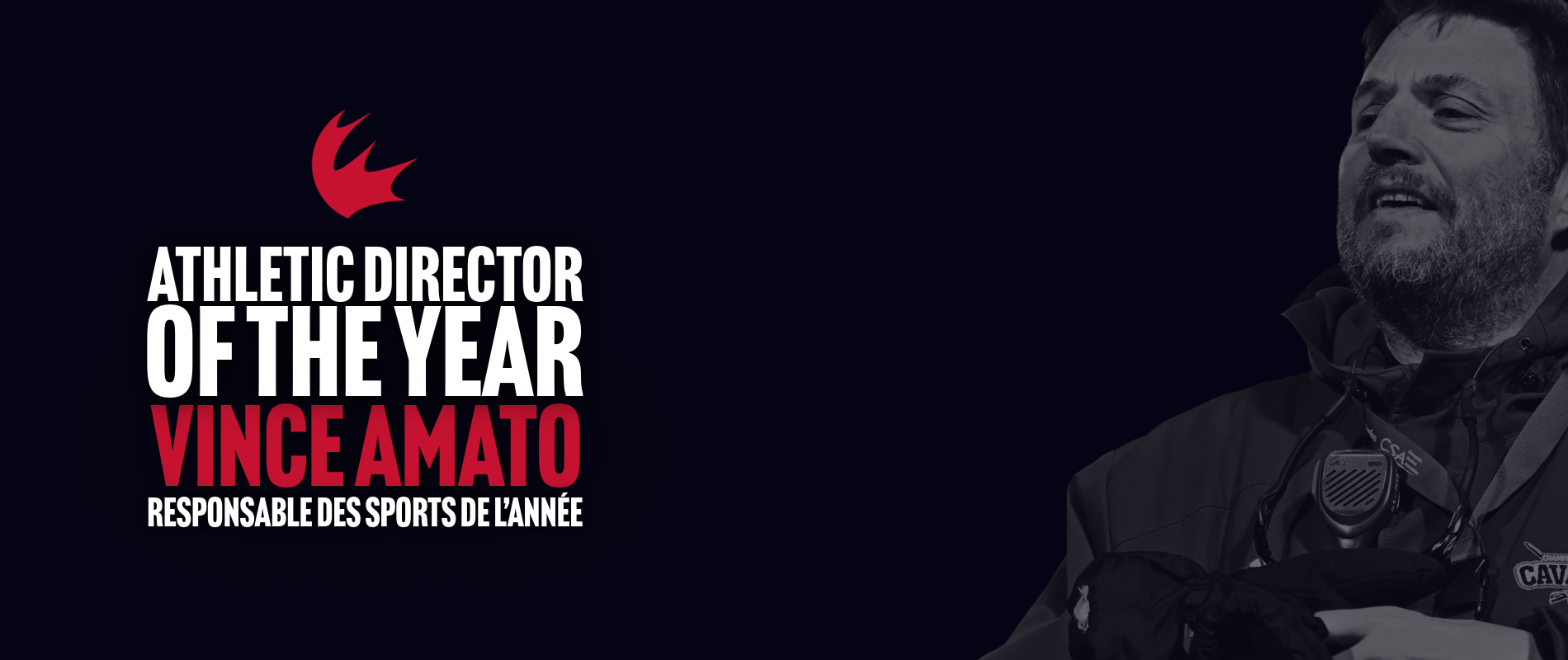 Vince Amato named 2026 CCAA Athletic Director of the Year