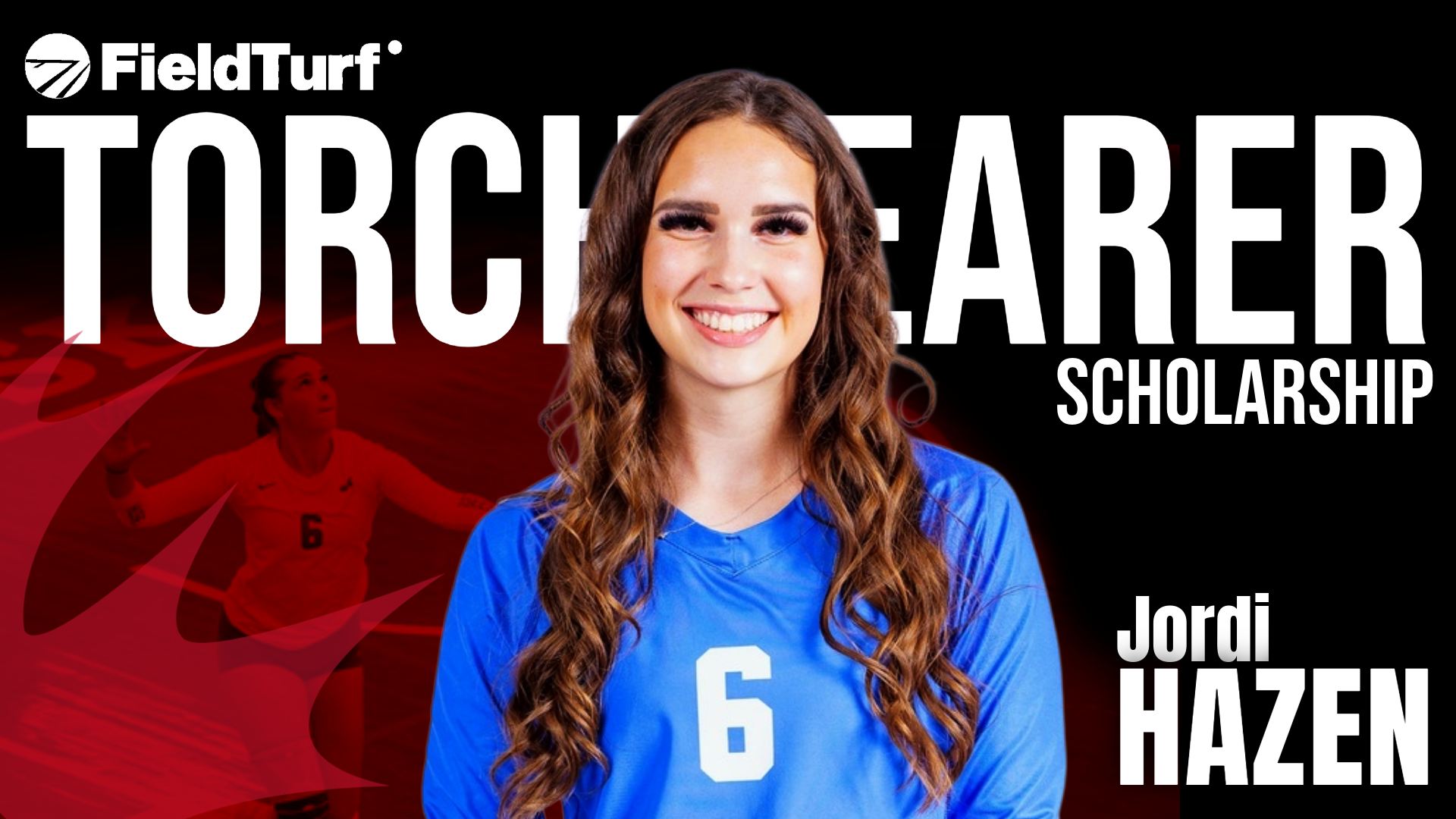 Keyano College's Jordi Hazen named CCAA Torchbearer, presented by FieldTurf
