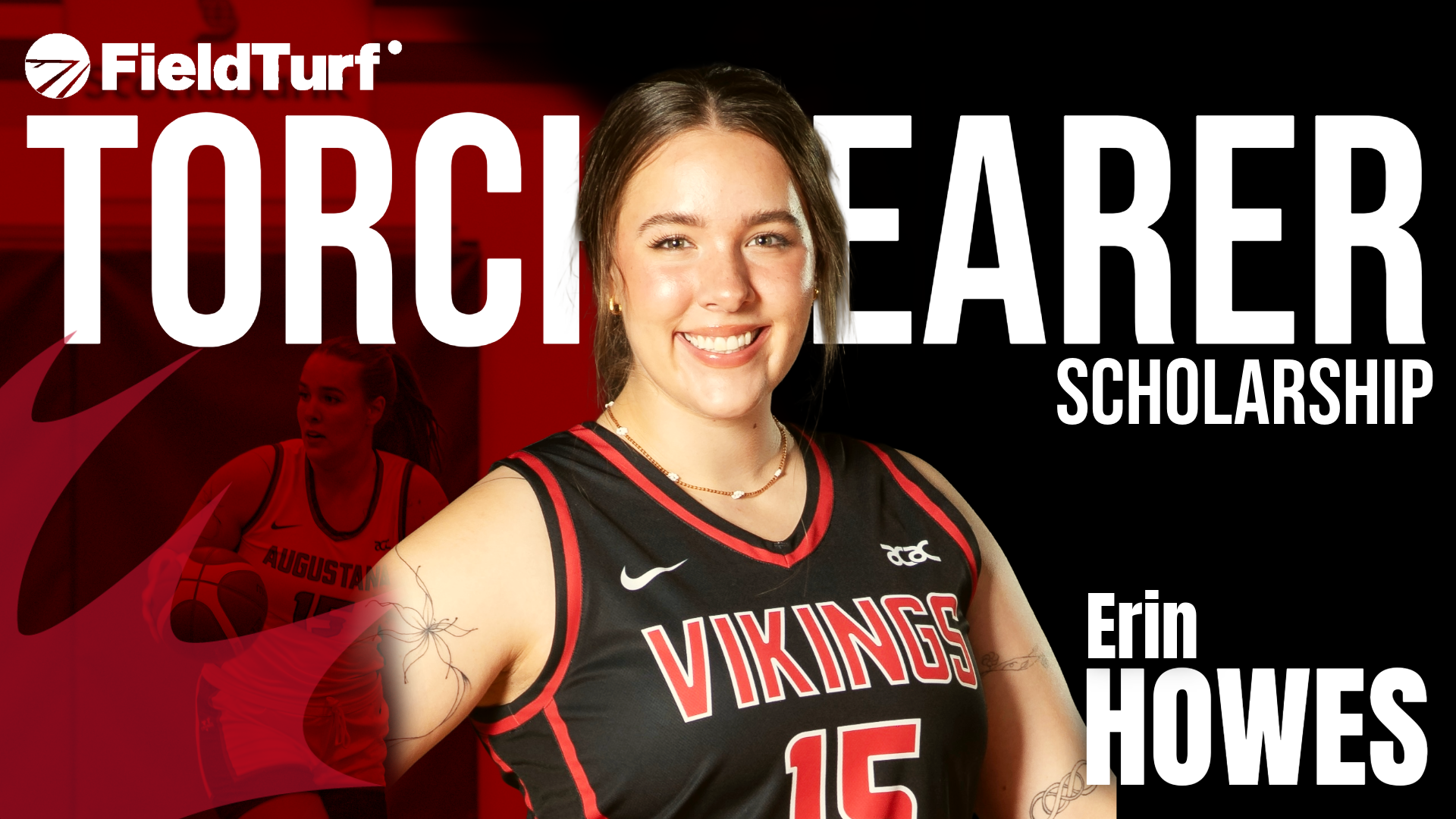 Augustana's Erin Howes named CCAA Torchbearer Scholarship recipient, presented by FieldTurf