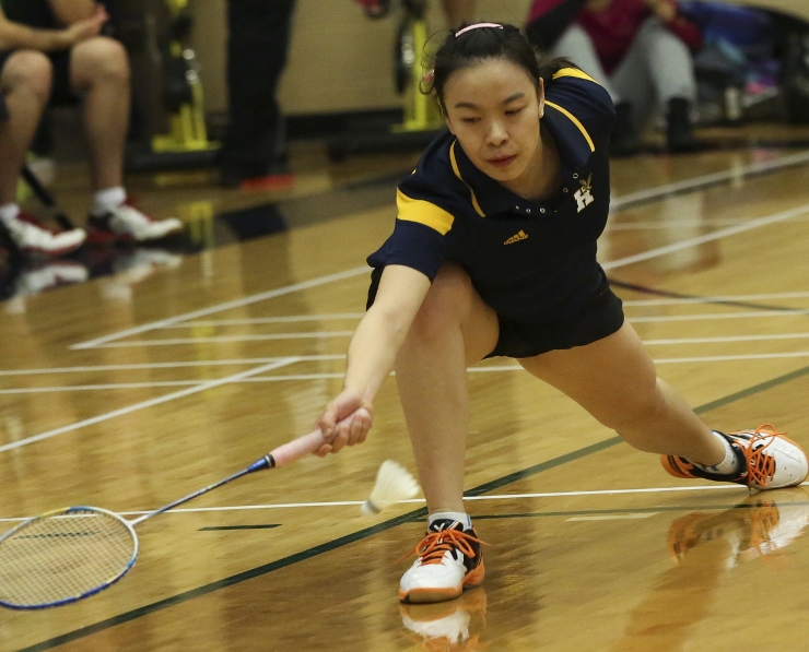 Lei repeats as CCAA Female Badminton Player of the Year