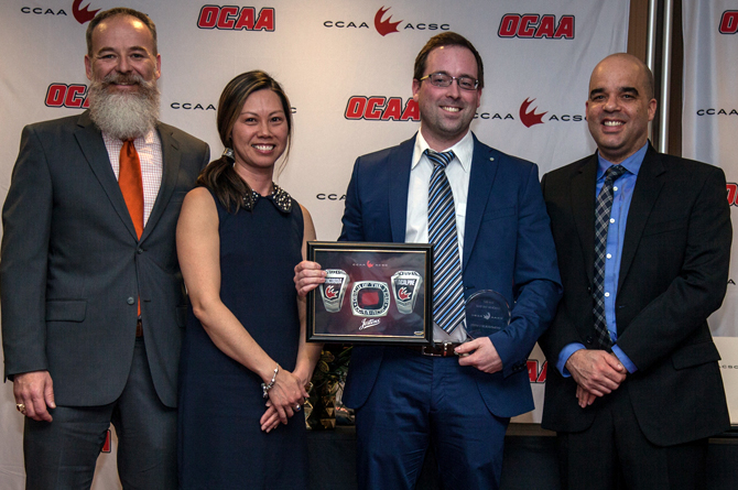 MacAlpine named CCAA Coach of the Year