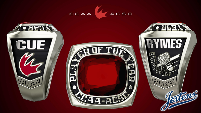 CCAA Women&rsquo;s Badminton award recipients