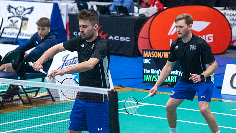 Day Two sets the stage for the CCAA Badminton Finals