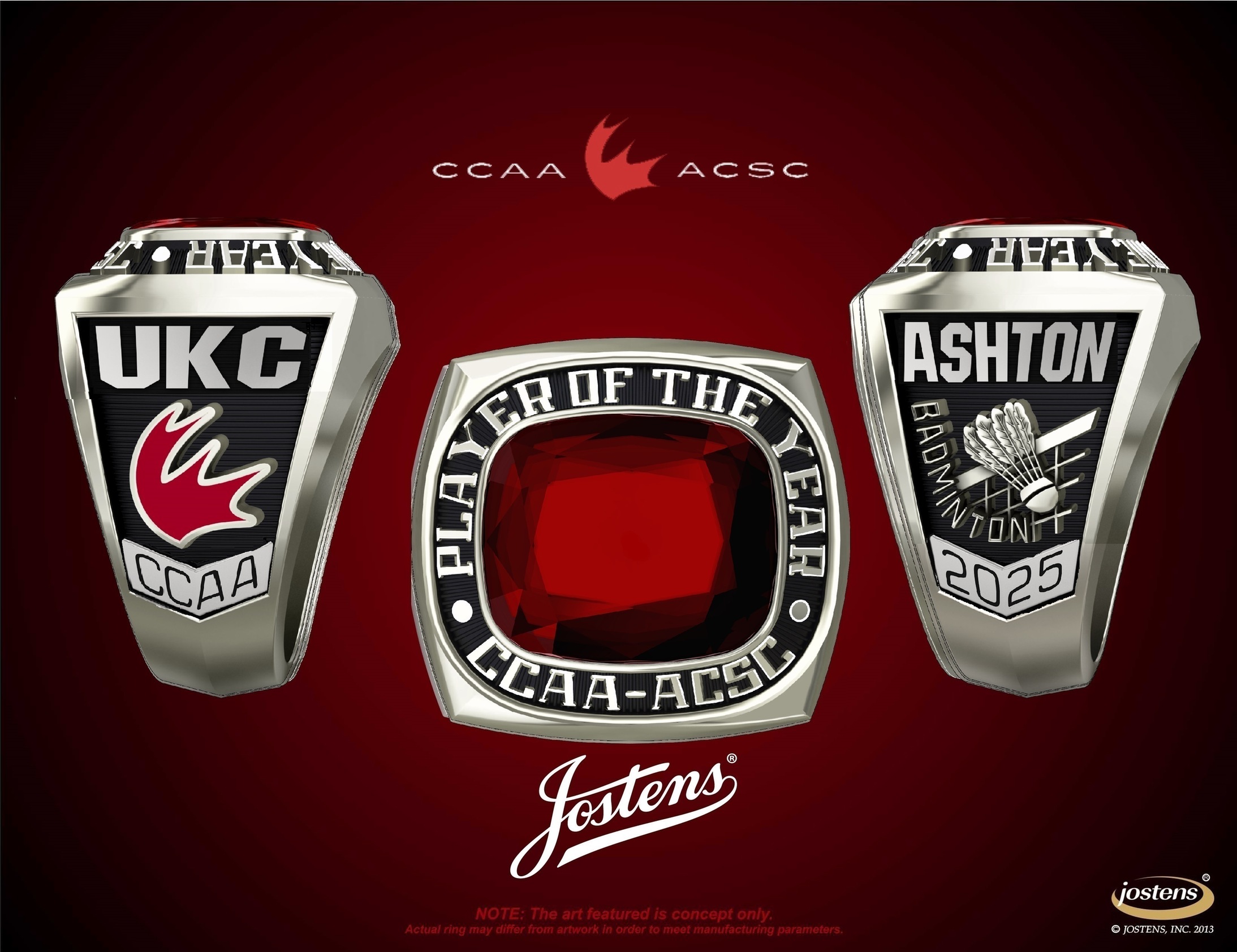 2025 CCAA Men&rsquo;s Badminton Award Recipients