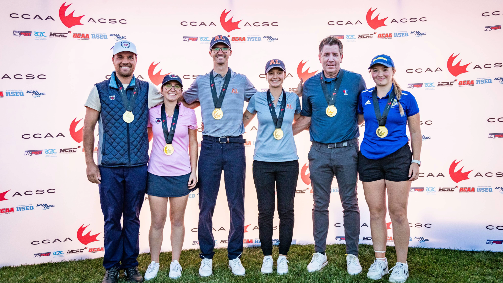Andr&eacute; Laurendeau brings home gold at the 2024 CCAA Golf Championship