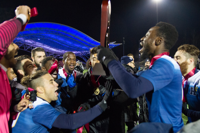 Humber still soaring as CCAA Men's Soccer Champions