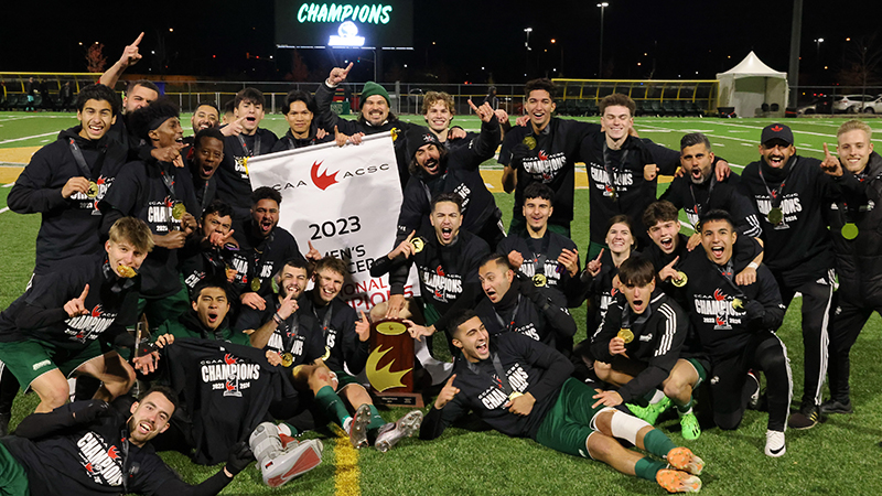 Douglas Royals claim the CCAA Men&rsquo;s Soccer Crown