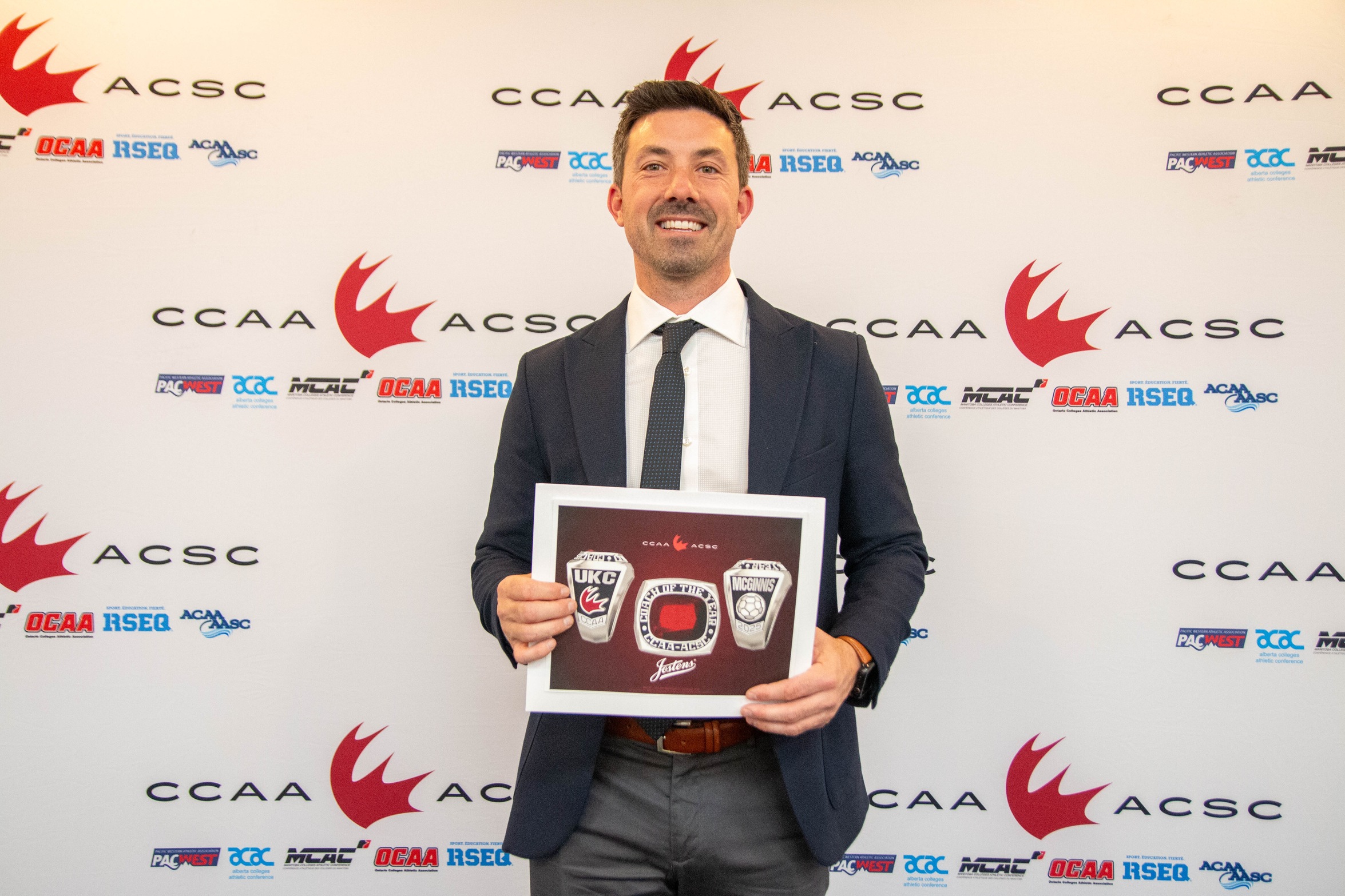 UKC's Jamie McGinnis Named CCAA Men's Soccer Coach of the Year