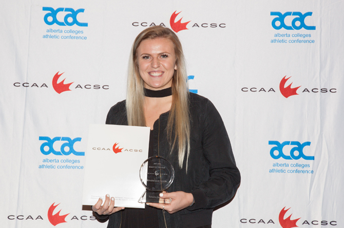 Zacharias named CCAA Player of the Year