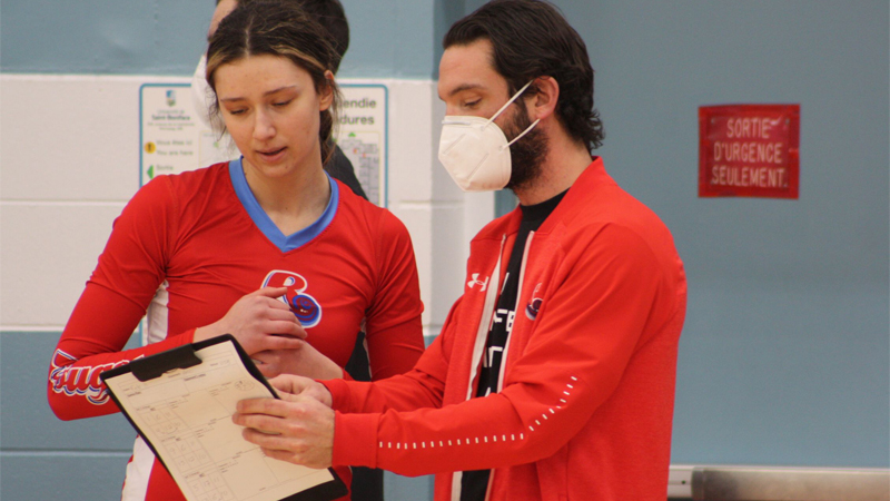 Trio of returning CCAA Volleyball apprentices