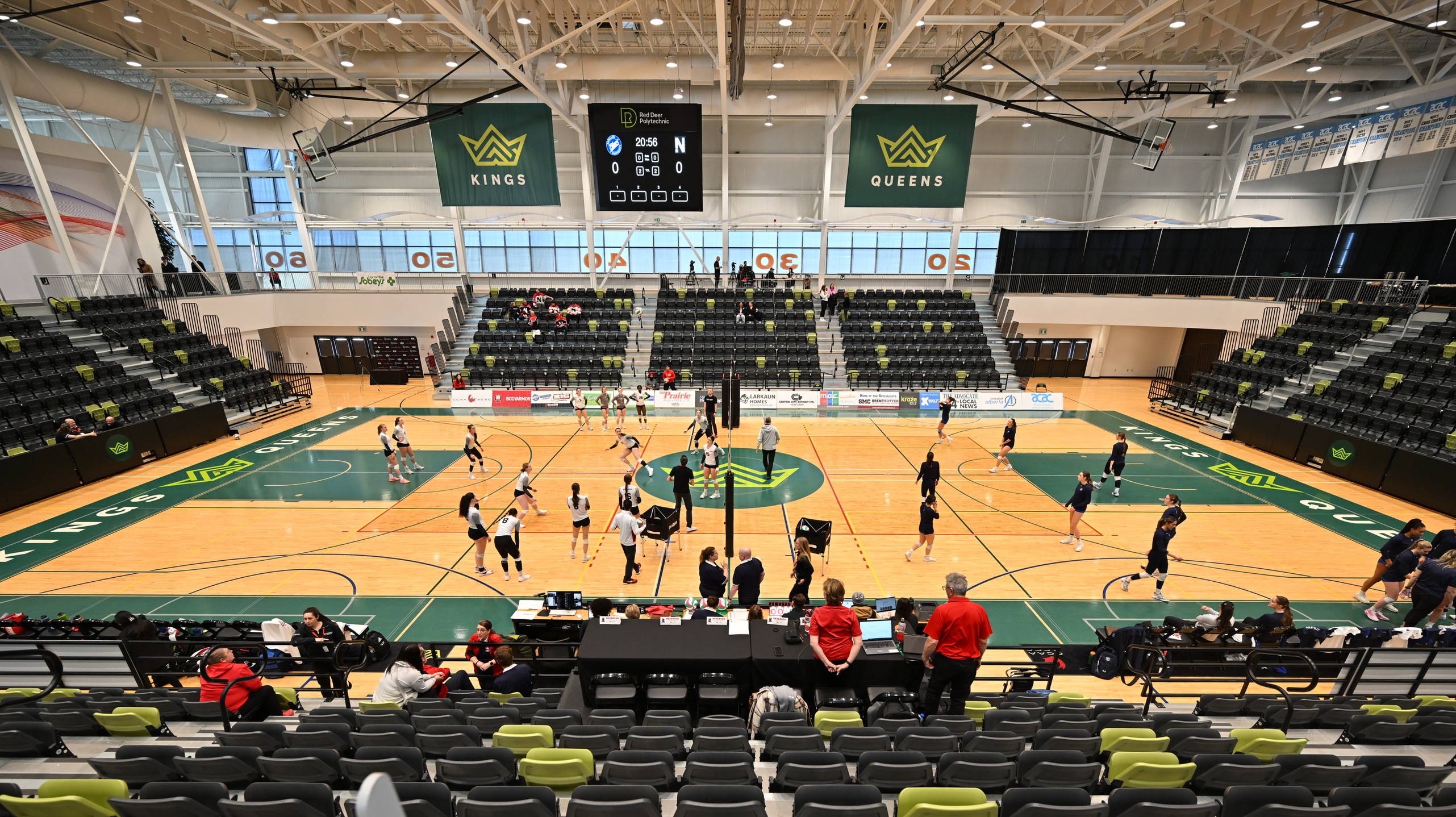 Day one wraps up at CCAA Women&rsquo;s Volleyball National Championship in Red Deer