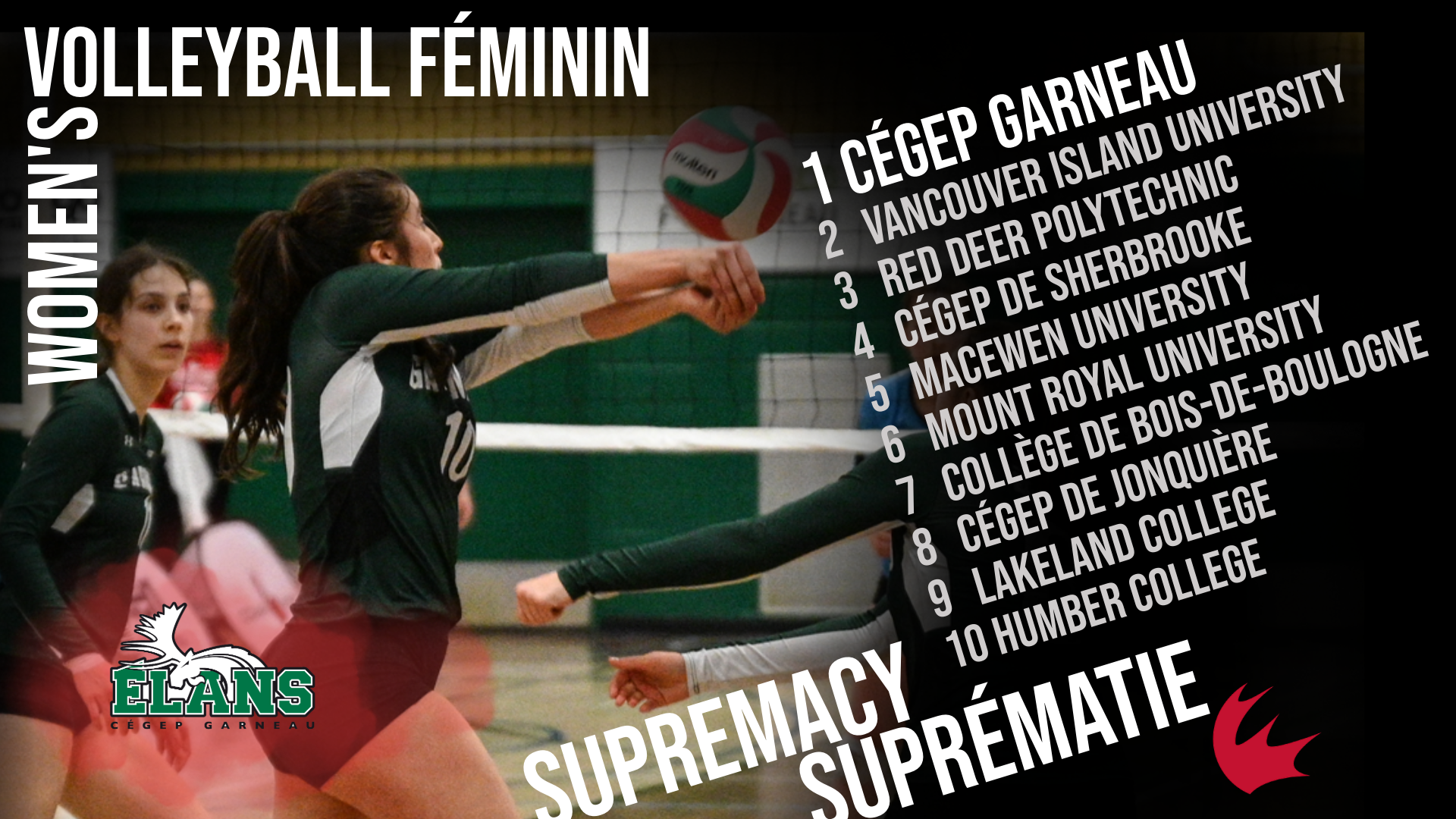 CCAA 50th Anniversary: Women's Volleyball